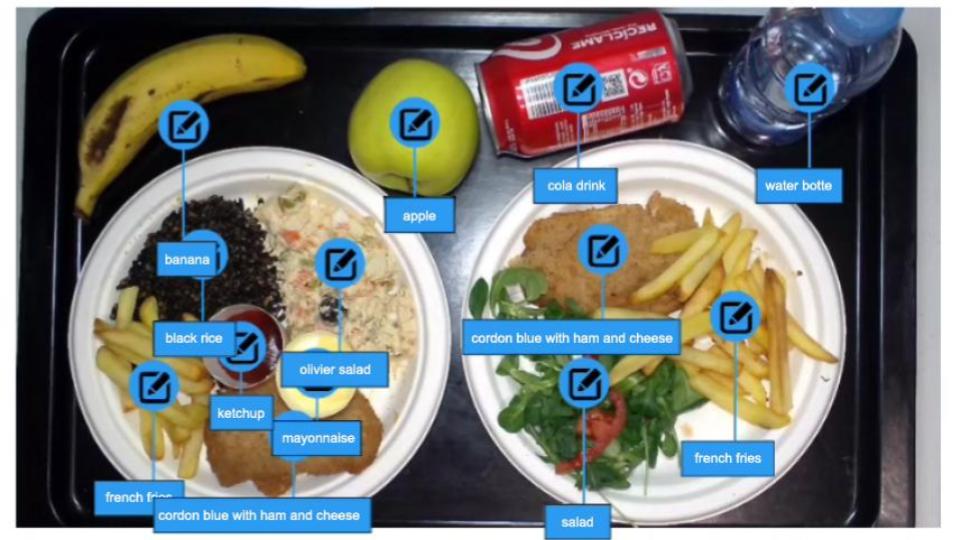 LogMeal-Kiosk-multiple-dishes-2plates-tray