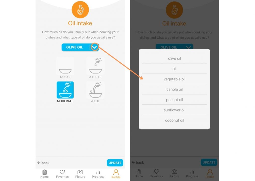 LogMeal-APP-oil-intake